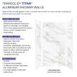 Transolid TWK483696-KI80G Titan 48-in x 39-in x 96-in Shower Wall Kit, Summit Gold (Glossy)