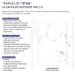 Transolid TWK603696-KI01G Titan Shower Wall Kit