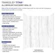 Transolid TWK603696-KI31G Titan Shower Wall Kit