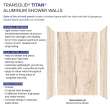 Transolid TWK603696-KI32H Titan Shower Wall Kit
