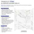 Transolid TWK604896-KI80H Titan 64-in x 48-in x 96-in Shower Wall Kit, Summit Gold (Honed)