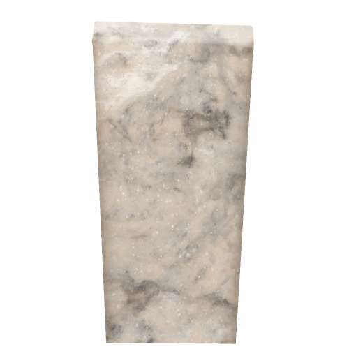 Transolid BATN961-49 Saramar .25-in x 2-in x 96-in Batten Molding, Sand Creme