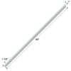 Transolid EM981-27 Saramar 1-in x 1.87-in x 98-in Transition Edge Molding, Grey Beach