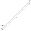 Transolid EM981-39 Expressions 1-in x 1.87-in x 98-in Transition Edge Molding, Grey