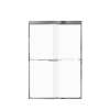 Transolid FBPT487008F-J-PC Frederick 45.75-47 in. W x 70 in. H Semi-Frameless Bypass Shower Door in Polished Chrome with Frosted Glass 