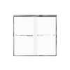 Transolid FBPT605808F-J-PC Frederick 57.75-59 in. W x 58 in. H Semi-Frameless Bypass Shower Door in Polished Chrome with Frosted Glass 