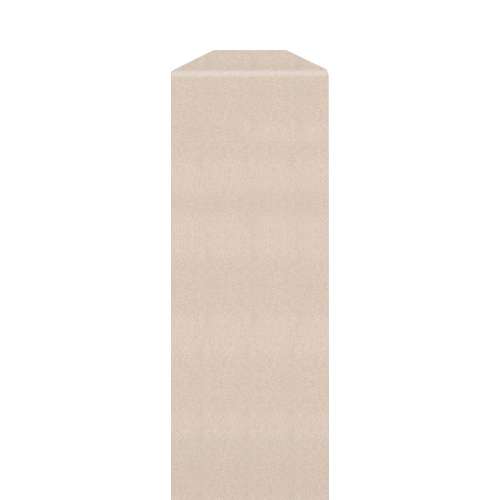 Transolid SFIM722-28V Saramar .25-in x 1-in x 72-in Flat Inside Corner Molding, Cashew Velvet