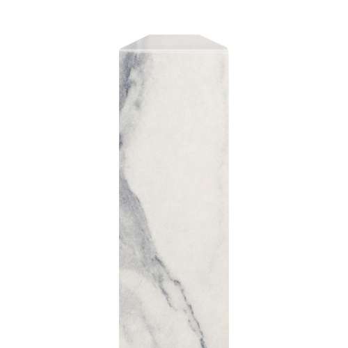 Transolid EFIM962-41 Expressions .25-in x 1-in x 96-in Inside Corner Molding, Bianca
