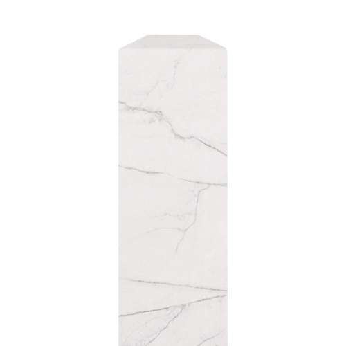 Transolid FIM962-KI58G Titan .25-in x 1-in x 96-in Flat Inside Corner Molding, Summit Gloss