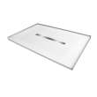 Transolid FZS4836C-31 Trimslate 48-in x 36-in Zero Threshold Shower Base with Center Drain, White