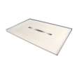 Transolid FZS4836C-32 Trimslate 48-in x 36-in Zero Threshold Shower Base with Center Drain, Cameo