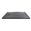 Transolid FZS6736-09 Trimslate 67-in x 36-in Zero Threshold Shower Base with End Drain, Black