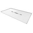 Transolid FZS7236C-31 Trimslate 72-in x 36-in Zero Threshold Shower Base with Center Drain, White
