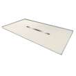 Transolid FZS7236C-32 Trimslate 72-in x 36-in Zero Threshold Shower Base with Center Drain, Cameo