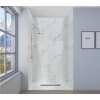Transolid FZSP7248C-60 Trimslate Plus 72-in x 48-in Zero Threshold Shower Base with Center Drain, Calcite