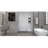 Transolid FZS6736-09 Trimslate 67-in x 36-in Zero Threshold Shower Base with End Drain, Black