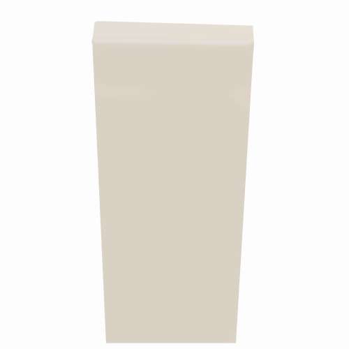 Transolid BATN961-02 .25-in x 2-in x 96-in Batten Molding, Cameo