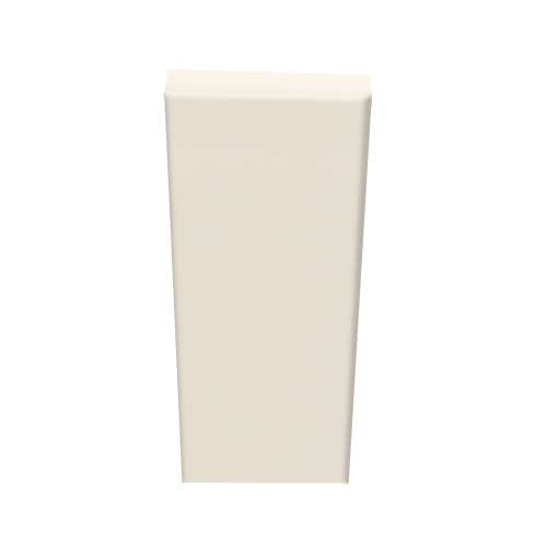 Transolid EM981-02 1-in x 1.87-in x 98-in Transition Edge Molding, Cameo