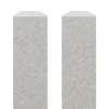 Transolid SFIM962-27V Saramar .25-in x 1-in x 96-in Flat Inside Corner Molding, Grey Beach