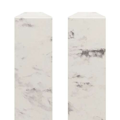 Transolid SFIM962-47 Saramar .25-in x 1-in x 96-in Flat Inside Corner Molding, White Venito