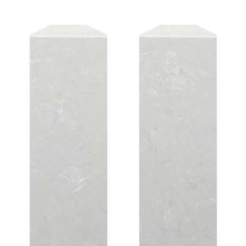 Transolid SFIM962-50V Saramar .25-in x 1-in x 96-in Flat Inside Corner Molding, Lunar Velvet