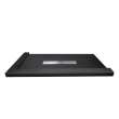 Transolid FZSDT6048C-09 Trimslate 60-in x 48-in Shower Base with Adjustable Double Threshold and Center Drain, Black