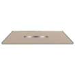 Transolid FZSP7248C-33 Trimslate Plus 72-in x 48-in Zero Threshold Shower Base with Center Drain, Beach
