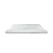 Transolid FZST7940C-31 Trimslate 79-in x 40-in Shower Base with Adjustable Single Threshold and Center Drain, White