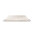 Transolid FZST7940C-32 Trimslate 79-in x 40-in Shower Base with Adjustable Single Threshold and Center Drain, Cameo