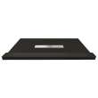 Transolid FZST4836C-09 Trimslate 48-in x 36-in Shower Base with Adjustable Single Threshold and Center Drain, Black