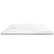 Transolid FZST7236-31 Trimslate 72-in x 36-in Shower Base with Adjustable Single Threshold and End Drain, White