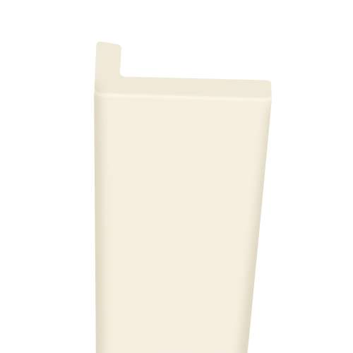 Transolid OTTK962-02 1-in x 2-in x 96-in Over-Tile Trim, Cameo/Biscuit