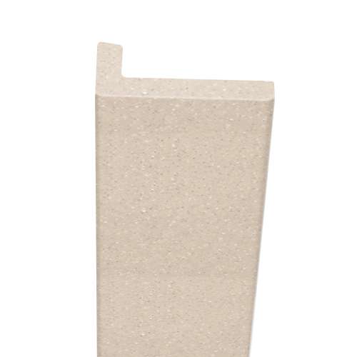 Transolid OTTK962-28 Saramar 1-in x 2-in x 96-in Over-Tile Trim, Cashew