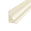 Transolid ECT722-32 Expressions .93-in x 1.25-in x 72-in Corner Trim, Cameo