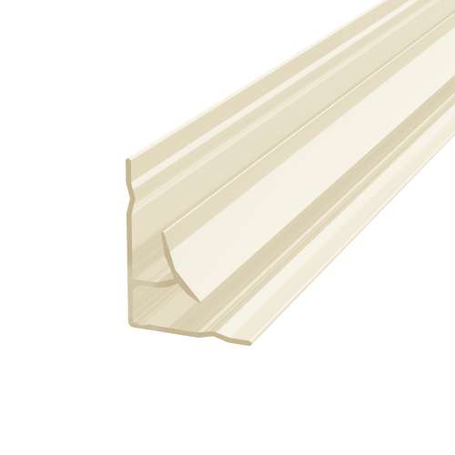 Transolid ECT722-32 Expressions .93-in x 1.25-in x 72-in Corner Trim, Cameo
