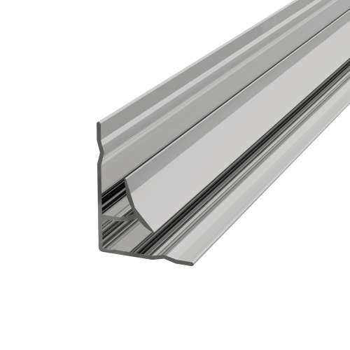 Transolid ECT962-39 Expressions .93-in x 1.25-in x 96-in Corner Trim, Grey