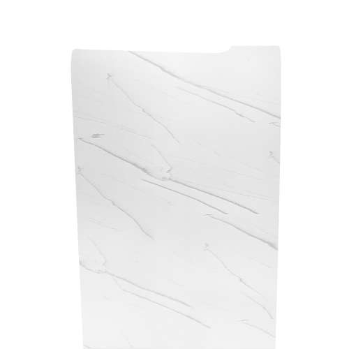 Transolid TRIM722-181 Lusso .5-in x 1.87-in x 72-in Surface Edge Trim, Palladio White