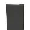 Transolid TRIM962-09 .5-in x 1.87-in x 96-in Surface Edge Trim, Black