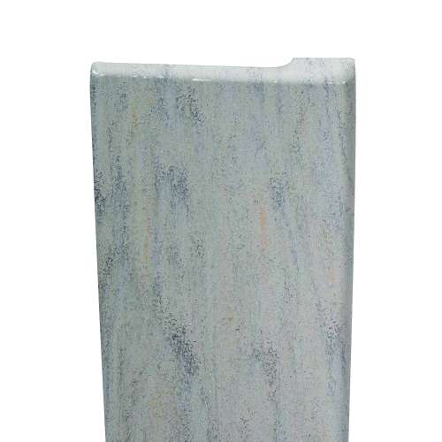 Transolid TRIM722-185 Lusso .5-in x 1.87-in x 72-in Surface Edge Trim, Creme Carmel