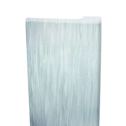 Transolid TRIM962-186 Lusso .5-in x 1.87-in x 96-in Surface Edge Trim, Glacier Grey