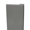 Transolid TRIM962-40 Prodigy .5-in x 1.87-in x 96-in Surface Edge Trim, Dark Grey