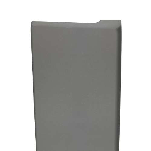 Transolid TRIM722-40 Prodigy .5-in x 1.87-in x 72-in Surface Edge Trim, Dark Grey
