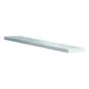 Transolid WC696-186 Lusso .5-in x 6-in x 96-in Surface Wall Cap, Glacier Grey