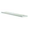 Transolid WC696-47 Saramar .5-in x 6-in x 96-in Surface Wall Cap, White Venito