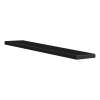 Transolid WC696-09 .5-in x 6-in x 96-in Surface Wall Cap, Black