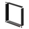 Transolid WTBK547-09 54-in x 54-in x 7.5-in Window Trim, Black