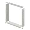 Transolid WTBK547-27 Saramar 54-in x 54-in x 7.5-in Window Trim, Grey Beach