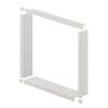 Transolid WTBK547-39 Expressions 54-in x 54-in x 7.5-in Window Trim, Grey