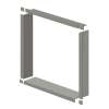 Transolid WTBK547-40 Prodigy 54-in x 54-in x 7.5-in Window Trim, Dark Grey