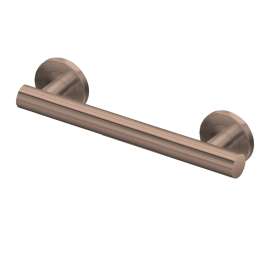 SS12-CB-M Sienna Stainless Steel 1-1/4-in Dia. 12-inch Grab Bar, in Champagne Bronze